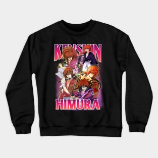Bootleg Anime Kenshin Himura Crewneck Sweatshirt